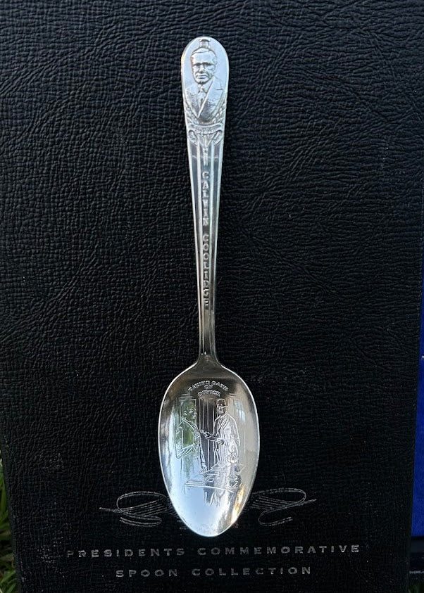 Calvin Coolidge Spoon Ring