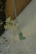 Turquoise Cowboy Boot Pendent