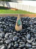 Canyon Vein Turquoise Ring