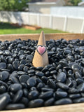 Coastal Soul Conch Heart Ring