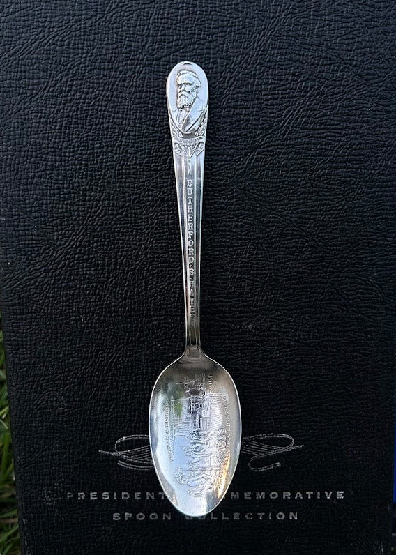 Rutherford B Hawes Spoon Ring