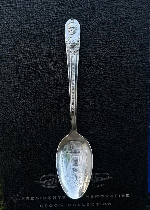 Warren G Harding Spoon Ring