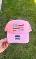 American Flag Trucker Hat