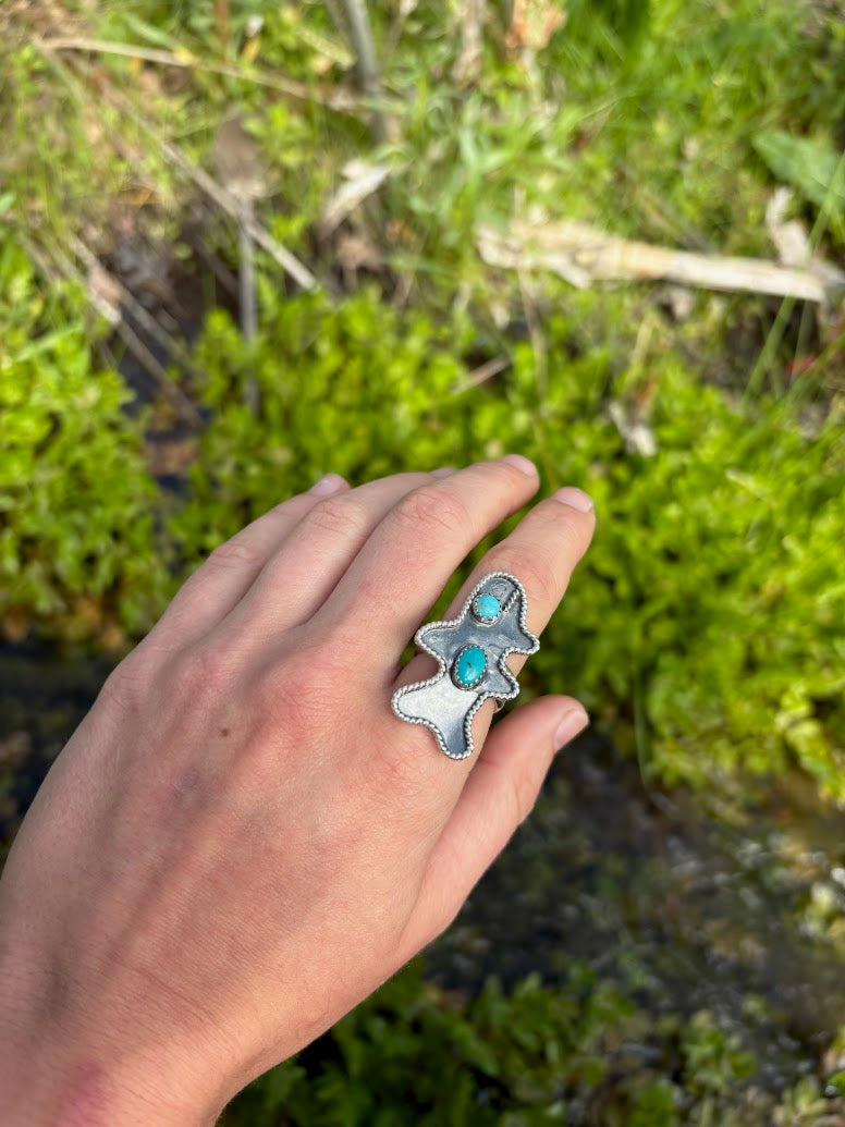 Turquoise Fish Ring