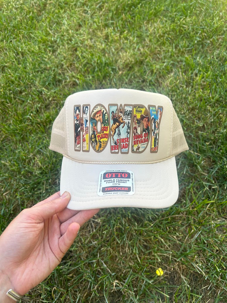 Howdy Trucker hat