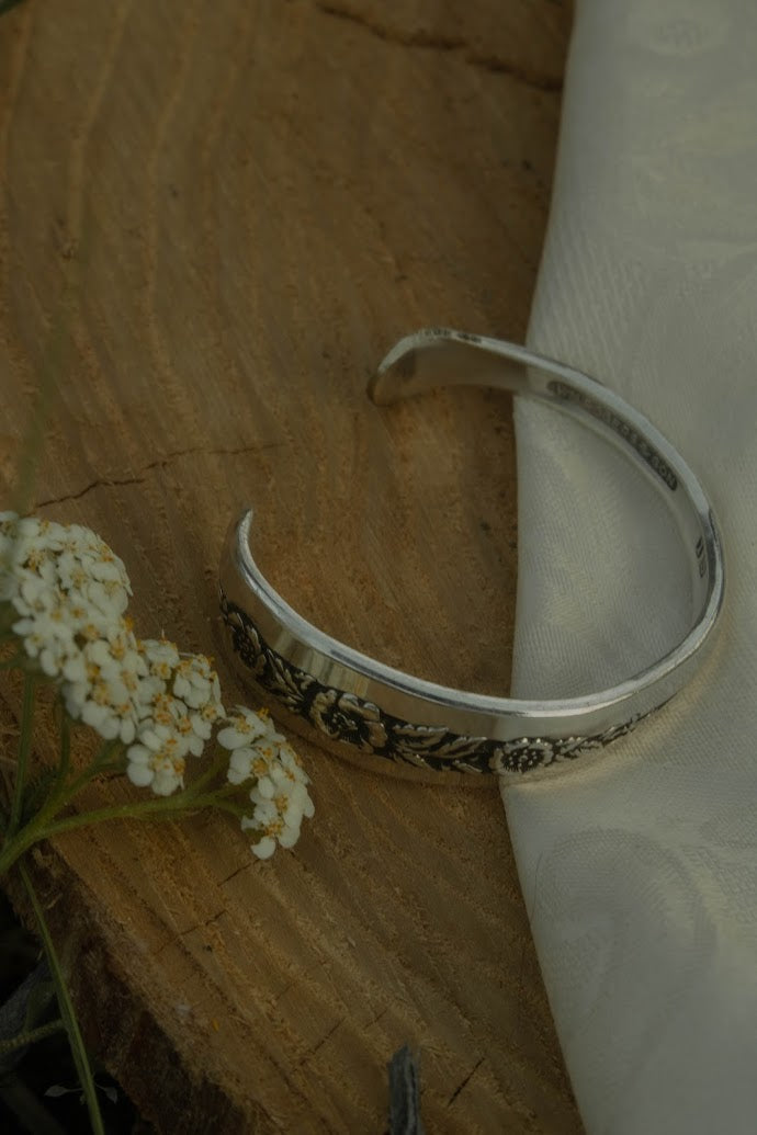 Floral Spoon Cuff